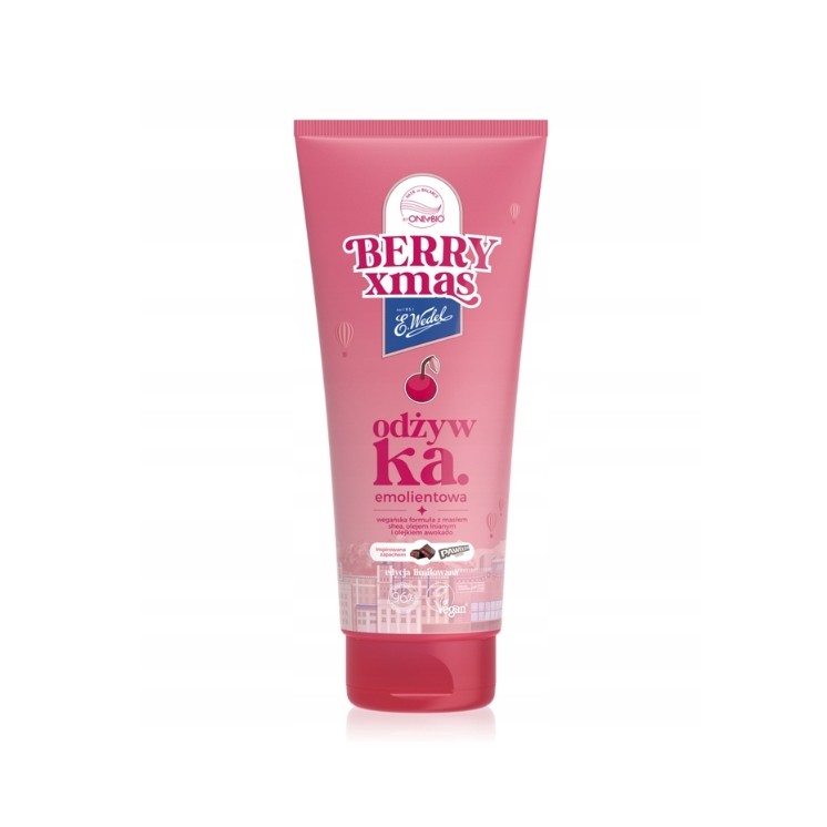 OnlyBio x Wedel Hair in Balance emollient hair conditioner Pawełek cherry 200 ml