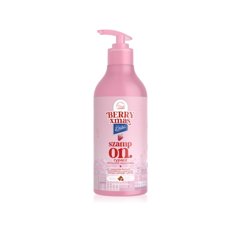 Шампунь OnlyBio x Wedel Hair in Balance Rypacz з молочним шоколадом та полуницею 400 мл