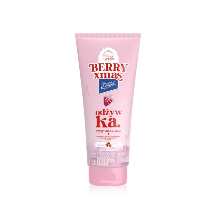 OnlyBio x Wedel Hair in Balance Gladmakende Haarconditioner Melkchocolade Aardbei 200 ml