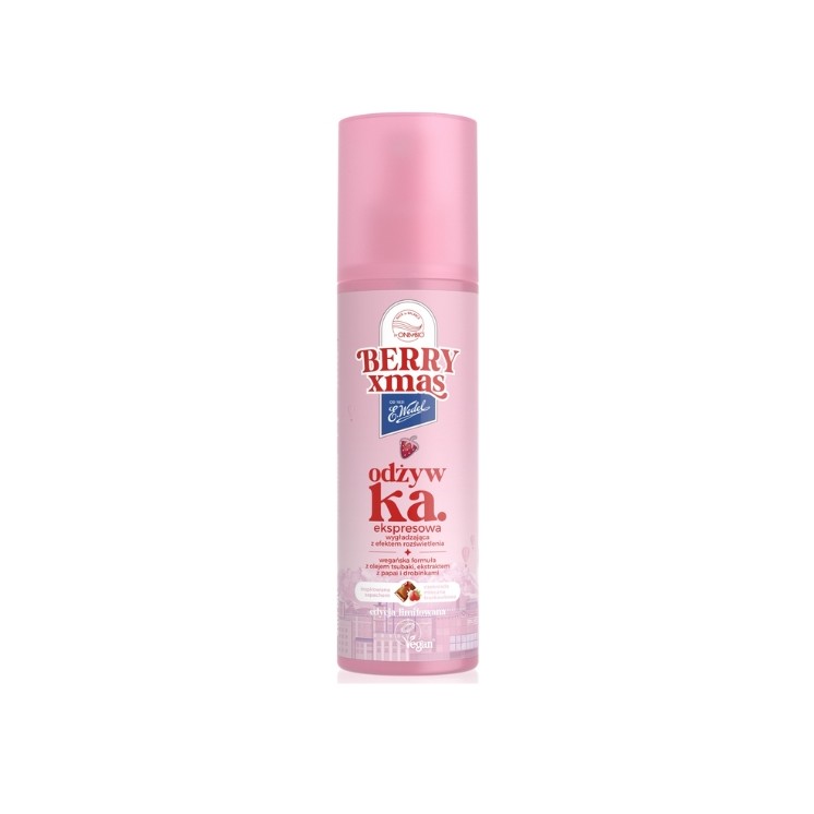 Розгладжуючий кондиціонер OnlyBio x Wedel Hair in Balance Express з молочним шоколадом та полуницею 200 мл