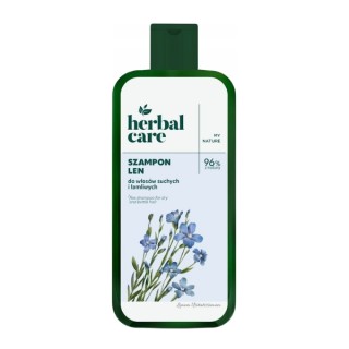 Шампунь Farmona Herbal Care для сухого та ламкого волосся зі смаком льону 330 мл