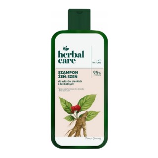 Farmona Herbal Care Shampoo für empfindliches und feines Haar mit Ginseng, 330 ml