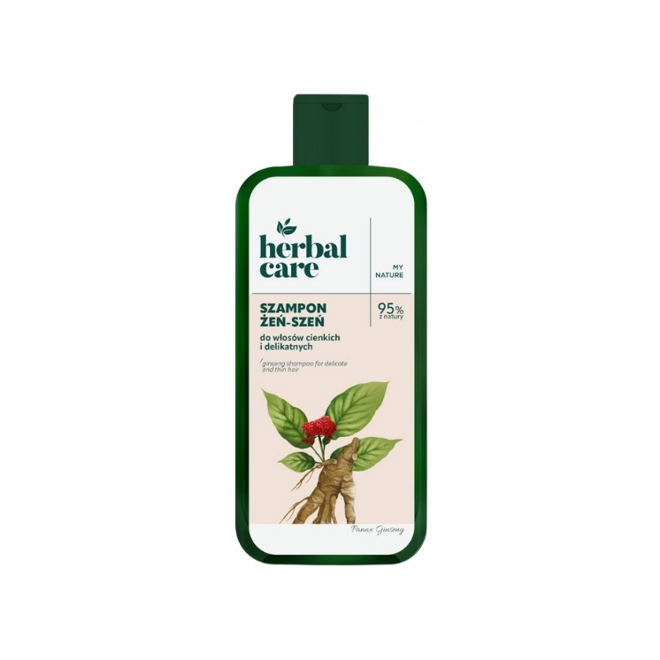 Farmona Herbal Care Shampoo für empfindliches und feines Haar mit Ginseng, 330 ml