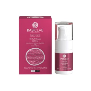 BasicLab Esteticus Sérum Réducteur 10% acide azélaïque, BHA , glycyrrhizine 15 ml