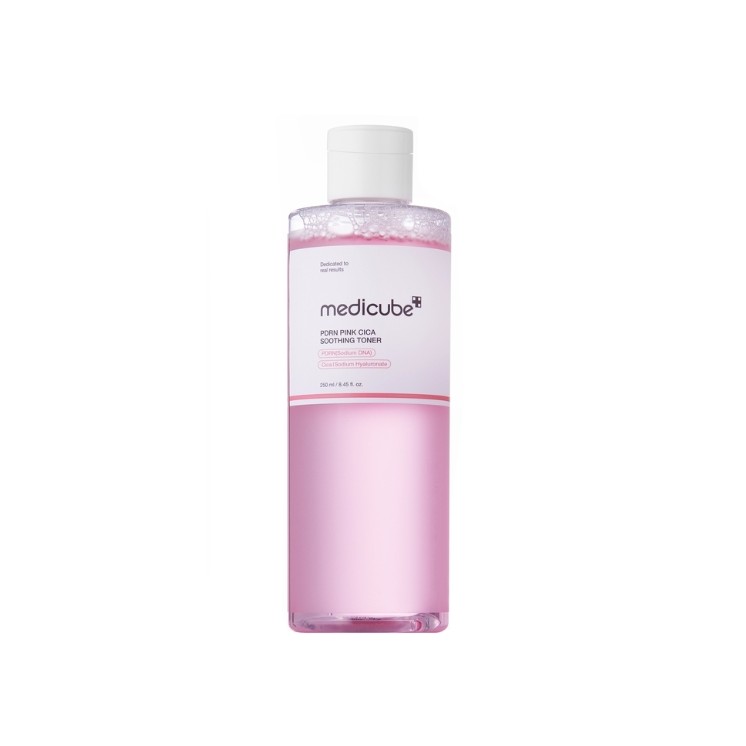 Medicube PDRN Pink Cica Soothing Toner nawilżająco-rozjaśniający Tonik do twarzy 250 ml