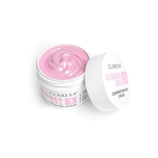 Гель для нарощування нігтів Claresa Rubber Gel /3/ 45 г