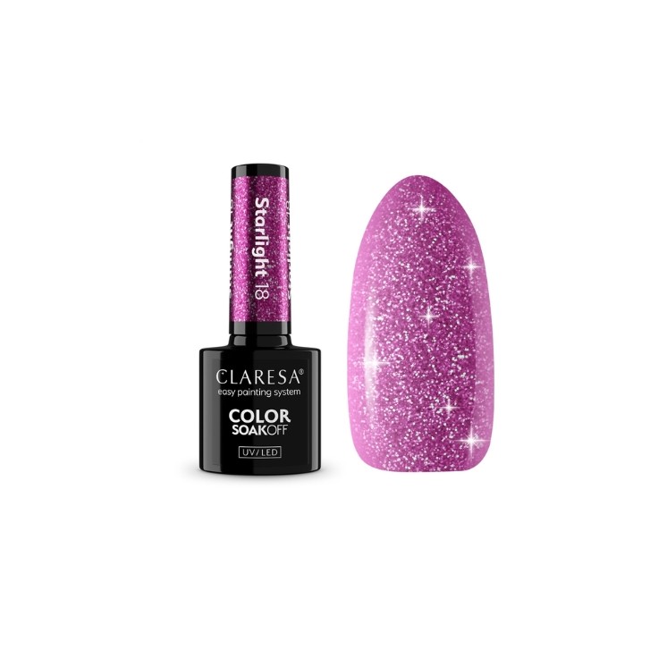 Гібридний лак для нігтів Claresa Starlight /18/ 5 g