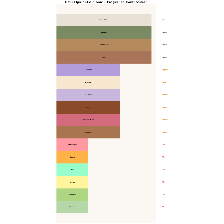 Emir Opulentia Flame Eau de Parfum pour Homme 100 ml