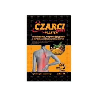 Devil's Plaster Forte pijnstillende verwarmende pleister 1 stuk