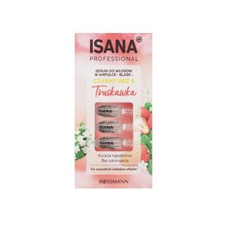 Isana Professional Haarserum in Ampullen Holunderbeere & Erdbeere 7x3ml