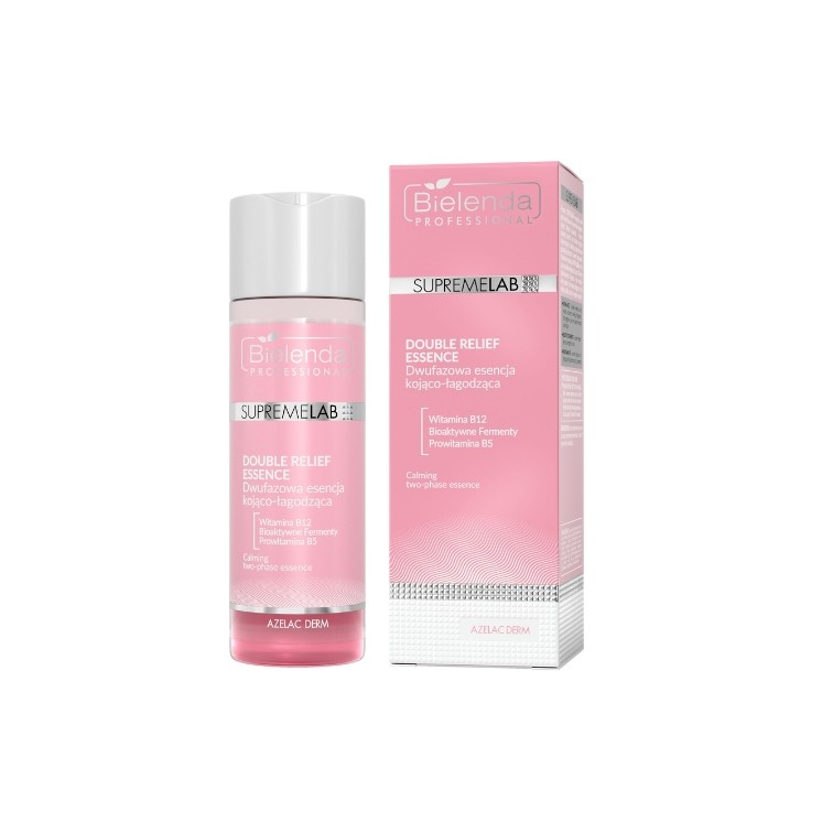 Bielenda Professional SUPREMELAB Double Relief двофазна заспокійлива та розслаблююча есенція 200 мл