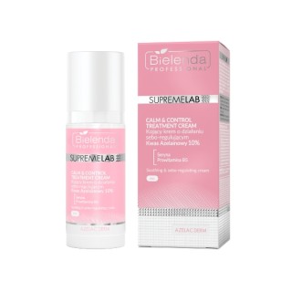 Bielenda Professional SUPREMELAB Calm & Control заспокійливий крем із себорегулюючою дією 50 мл