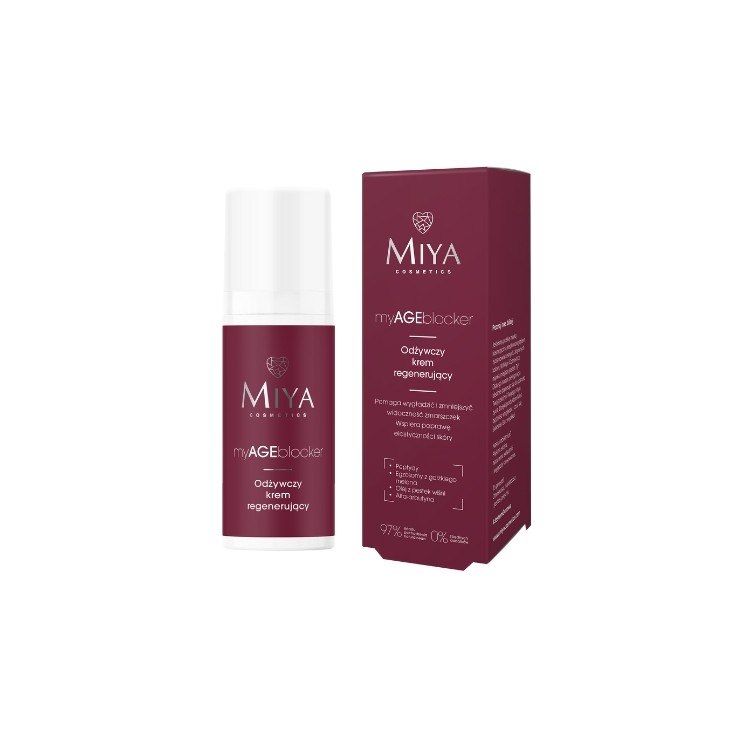 Живильний регенеруючий крем для обличчя Miya myAGEblocker 50 мл
