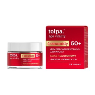 Крем для обличчя Tołpa Age Vitality з 4 керамідами проти зморшок 50+ 50 мл