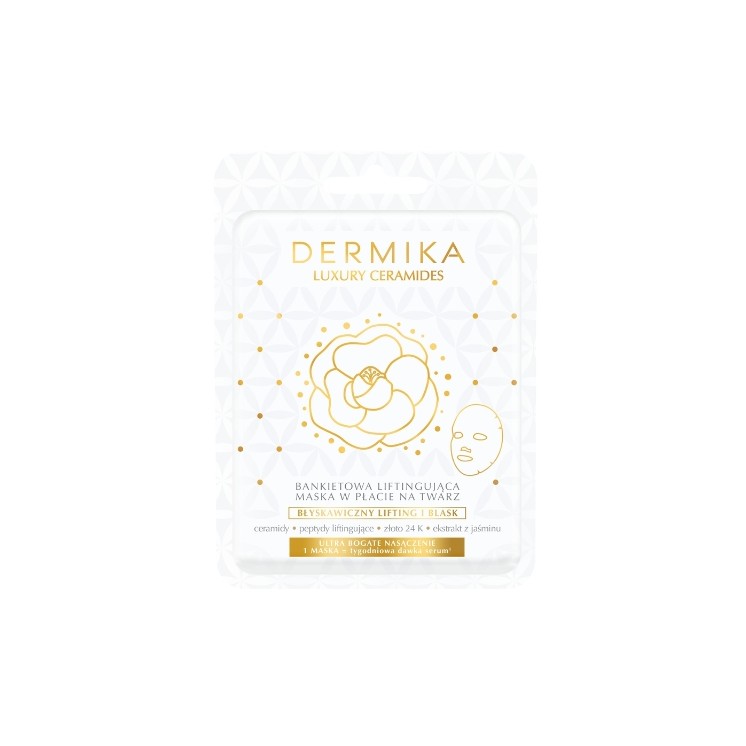 Dermika Luxury Ceramides Banquet Lifting Gesichtsmaske (1 Stück)