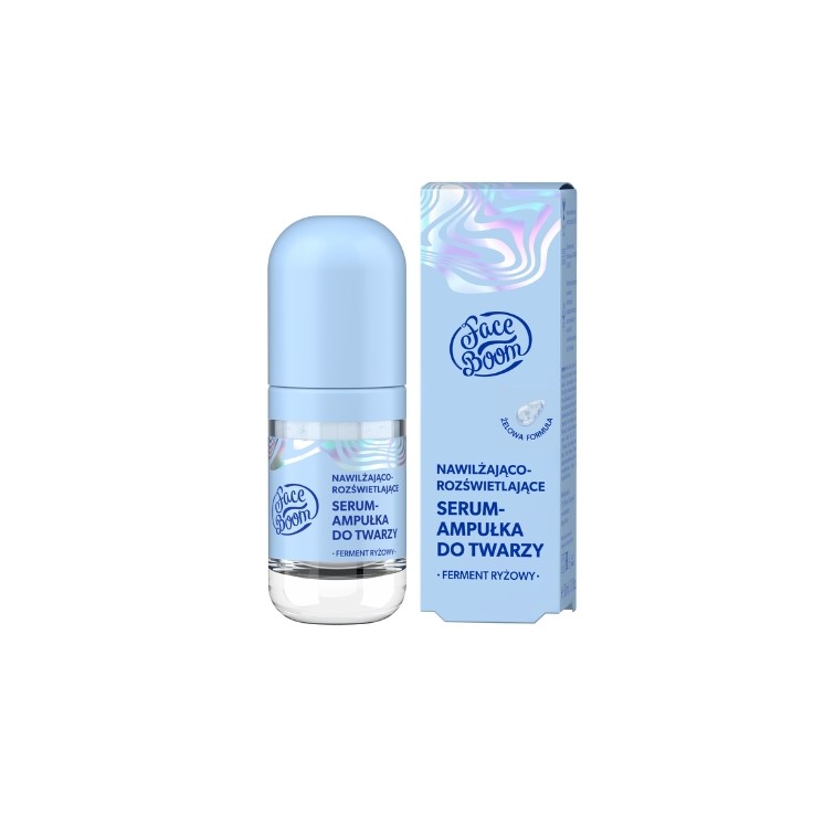 FaceBoom Aura Hydraterend en Verhelderend Gezichtsserum Ampul 30 ml