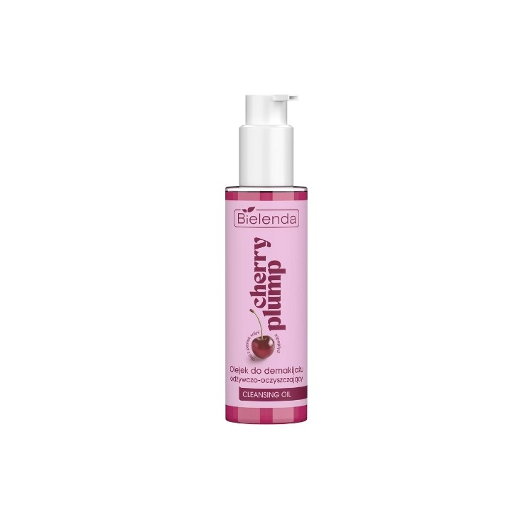Huile démaquillante nourrissante et nettoyante Bielenda Cherry Plump 100 ml