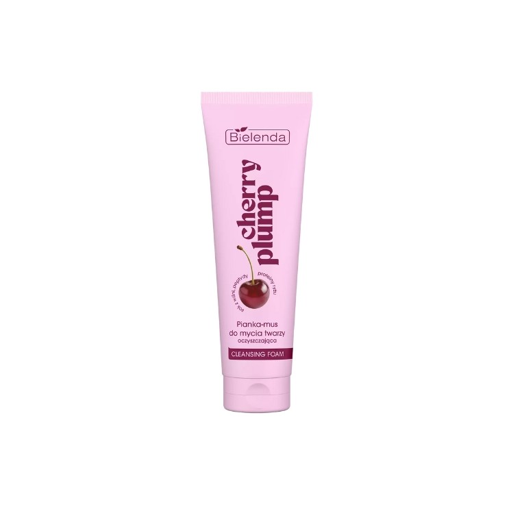 Пінка-мус для вмивання обличчя Bielenda Cherry Plump 130 г