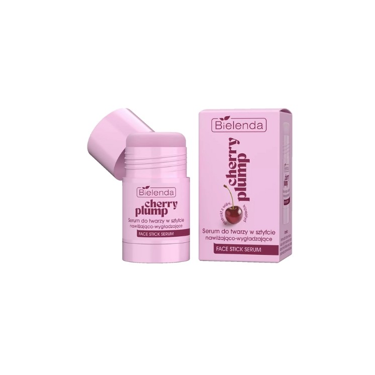 Зволожувальна та розгладжувальна сироватка для обличчя Bielenda Cherry Plump 20 г