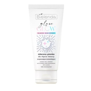 Пінка для очищення обличчя Bielenda Glaze & Glow Milk 135 г