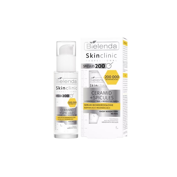 Сироватка для обличчя Bielenda Skin Clinic Professional Ceramide+Spicules Biomicroneedle 45 мл