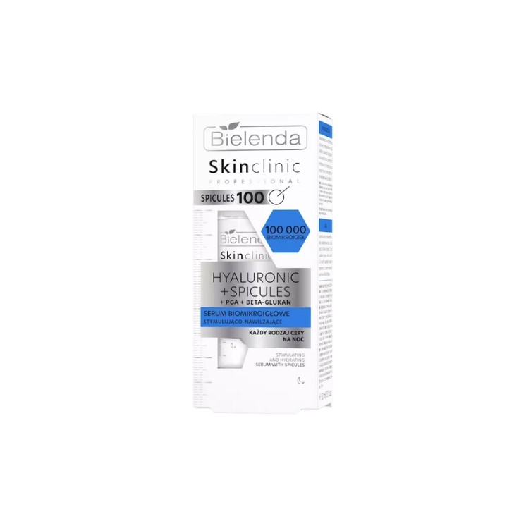 Bielenda Skin Clinic Professional Hyaluronic+Spicules Biomicroneedle Face Serum 45 ml