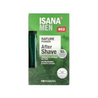 Isana Men Nature Power Aftershave voor mannen 100 ml