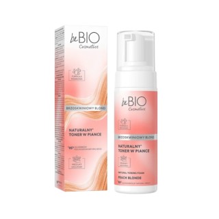 Натуральний пінний тонік BeBio Cosmetics Персиковий Blond 120 мл