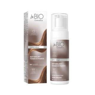 Натуральний пінний тонік BeBio Cosmetics , теплий коричневий колір, 120 мл