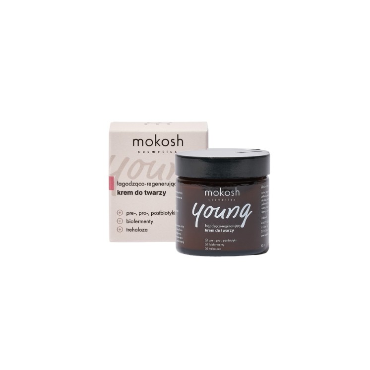 Mokosh Young Beruhigende und Regenerierende Gesichtscreme 60 ml