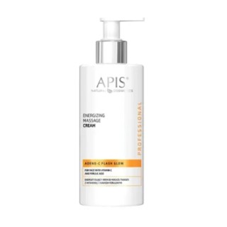 Crème de massage énergisante pour le visage Apis Adeno-C Flash Glow à la vitamine C 300 ml