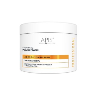 Apis Adeno-C Flash Glow Poudre Peeling Enzymatique à la Vitamine C 150 g