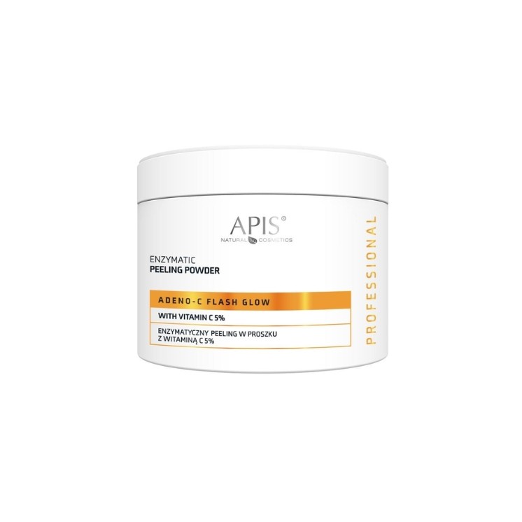 Apis Adeno-C Flash Glow Poudre Peeling Enzymatique à la Vitamine C 150 g