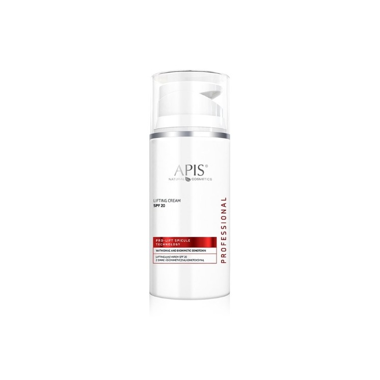 Крем для обличчя Apis Pro-Lift Spicule Technology SPF20 з DMAE та біоміметичним «конотоксином» 100 мл