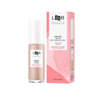 AA LAAB Glass Skin Multinawilżający Creme BB SPF30 / Light / Beige ml