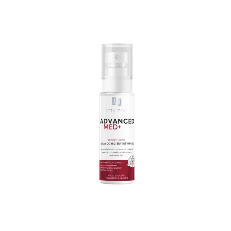 AA Intymna Advanced Med+ speciale spray voor intieme hygiëne 100 ml