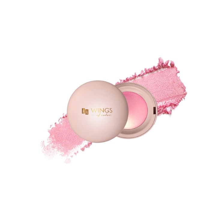 AA Wings of Color Power of Glow освітлюючі рум'яна /01/ Sunset Rose 4 г