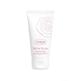 Зволожувальний крем для обличчя Ziaja Satin Glow SPF30 50 мл