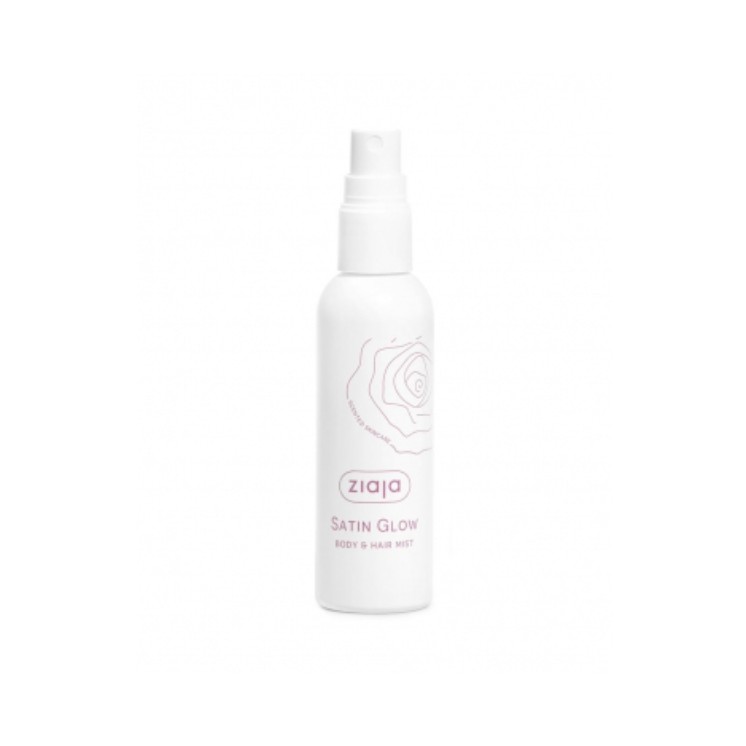 Brume pour le corps et les cheveux Ziaja Satin Glow 90 ml
