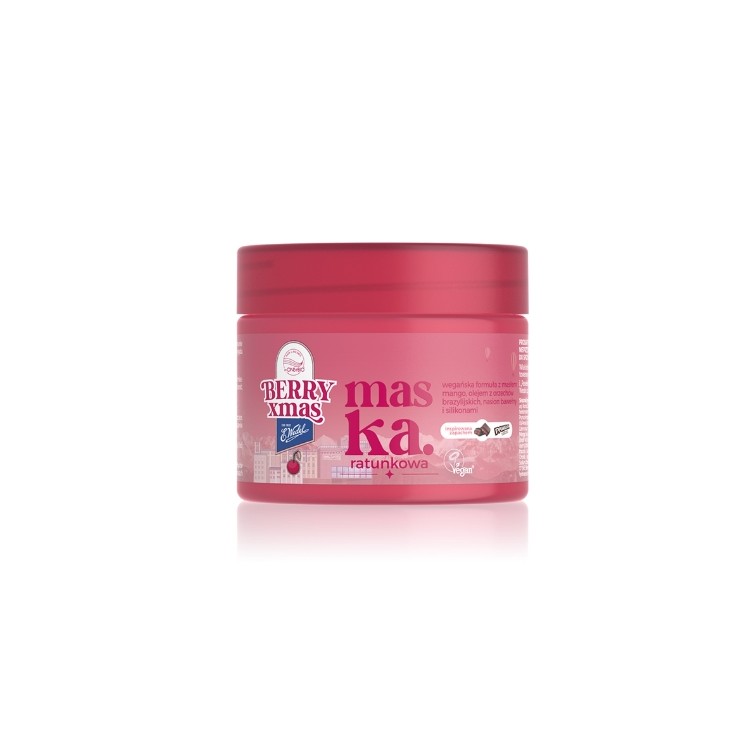 Masque capillaire réparateur OnlyBio x Wedel Hair in Balance à la cerise Pawełek 50 ml