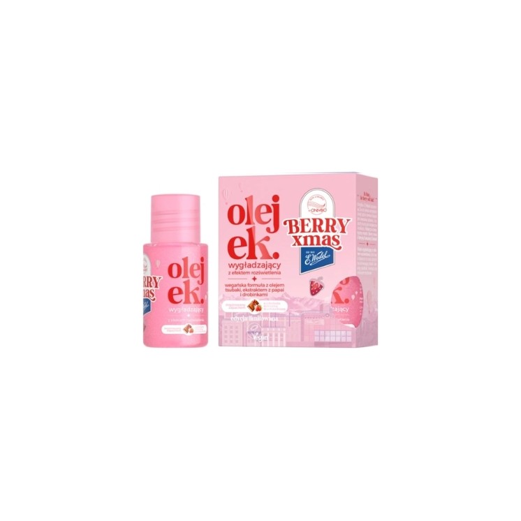 Олія для розгладжування волосся OnlyBio x Wedel Hair in Balance Молочний шоколад і полуниця 20 мл