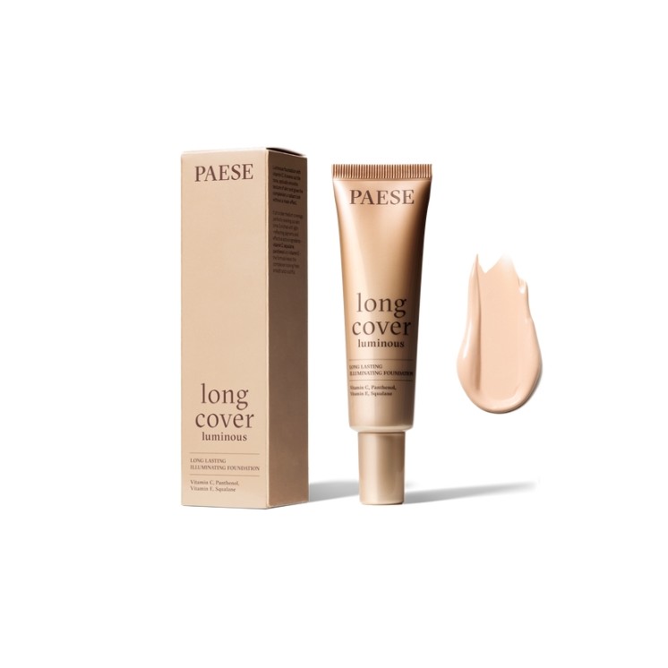 Тональний крем Paese Long Cover Luminous Cover Foundation /00/ Nude 30 мл