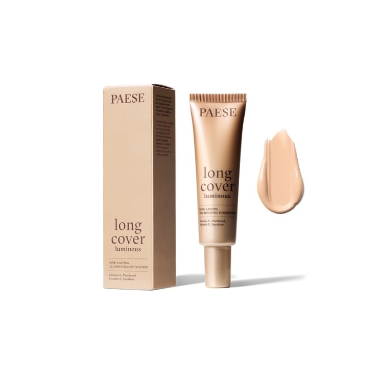 Paese Long Cover Luminous Coverage Foundation /0.5W/ Ivory 30 ml