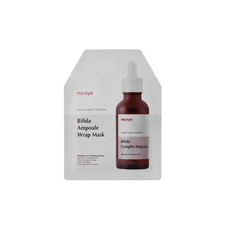 Зволожувальна hydro маска для обличчя Ma:nyo Factory Bifida Ampoule Wrap Mask 35 г
