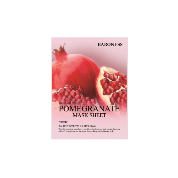 Baroness Refreshing Sheet Mask Pomegranate 21 g