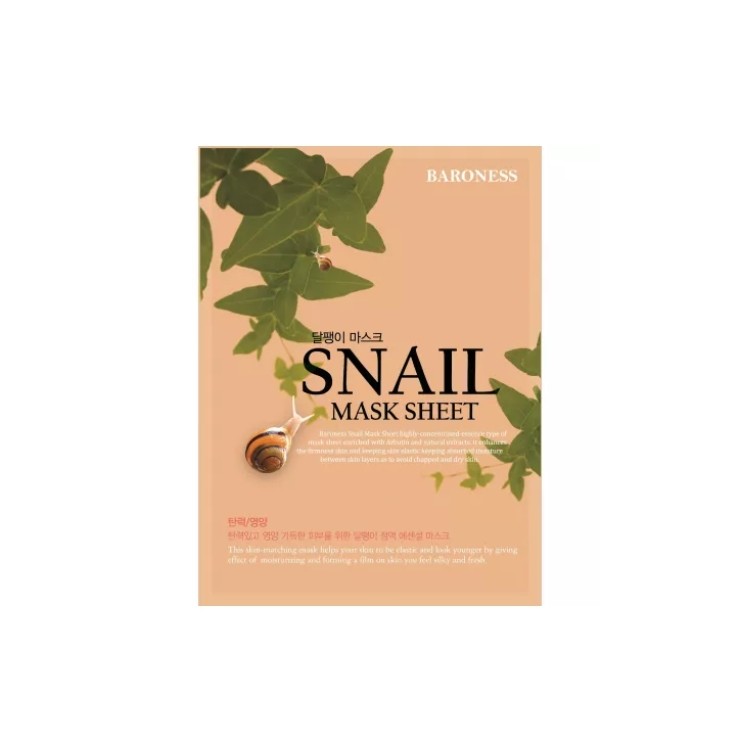 Тканина-маска Baroness Regenerating Snail Slime 21 г