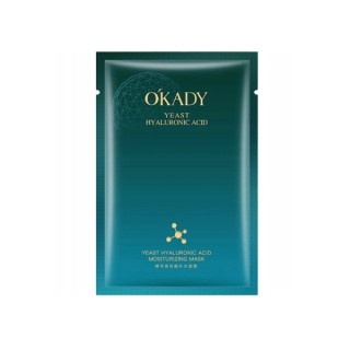 Інтенсивно зволожуюча тканинна маска Okady з гіалуроновою кислотою 25 мл