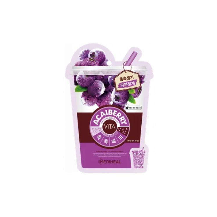 Mediheal Vita Revitalising Acaiberry Sheet Mask 20 мл