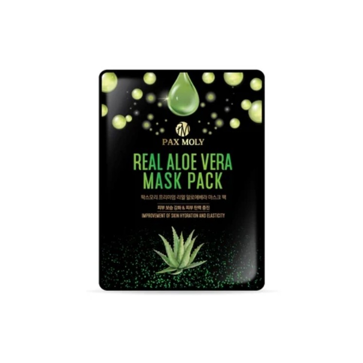 Pax Moly Real Aloe Vera Hydraterend Sheetmasker met Aloë Vera 25 ml