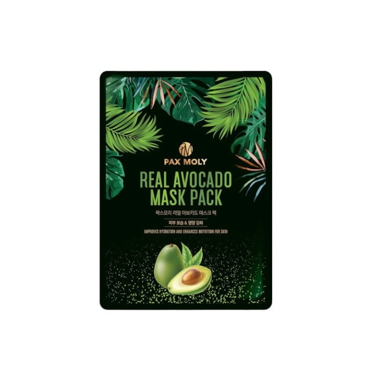 Pax Moly Echte Avocado Nährende Avocado-Tuchmaske 25 ml